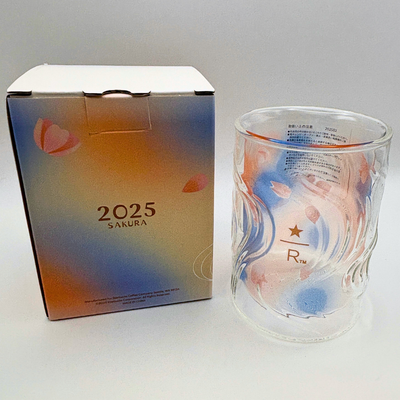 Starbucks Reserve® Japan Tokyo Double Wall Glass Sakura 2025 Starbucks Reserve® Japan Tokyo Double Wall Glass Sakura 2025
