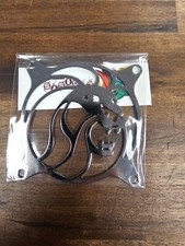 Chrome Lion Fan Grill Cover   80mm PC Case Fan Guard   Roaring Lion Design