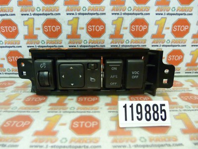 06 07 08 09 INFINITI M35 M45 MIRROR DIMMER AFS VDC CONTROL SWITCH OEM