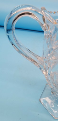 ThriftCHI ~ Star of David Crystal Pitcher Cut Crystal - Picture 7 of 10