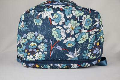Vera Bradley Lighten Up Essential Expandable Backpack in Far Out Floral NWT Vera Bradley Lighten Up Essential Expandable Laptop Backpack  main image 4