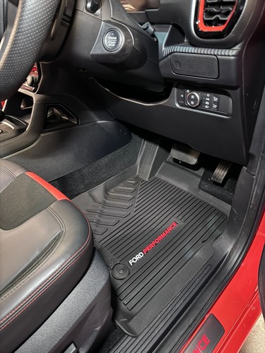 Genuine Ford Next-Gen Ranger Tremor All Weather Performance Mat Set Front & Rear - Picture 13 of 18