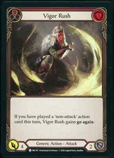 Vigor Rush (Red) Foil - Flesh and Blood - Unlimited - Arcane Rising ARC197 - NM