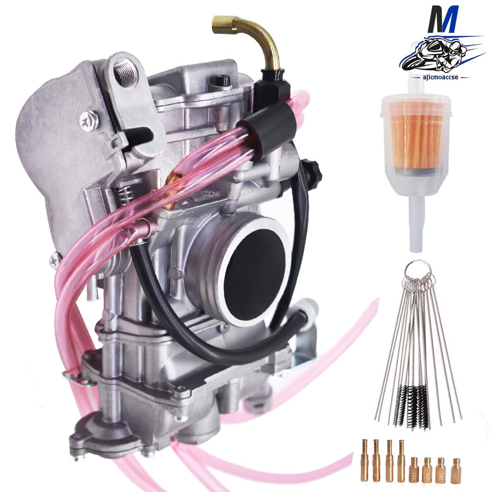 Carburador para Honda CRF450 R CRF 450R 2002-2008 CRF450X para YAMAHA YFZ450 Carb Foto 4 de 4