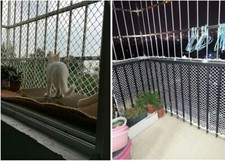 Cat Netting for Balcony, Cat Child Safety Netting Anti-Fall Mesh Fence