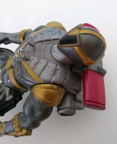 Power Rangers Lightspeed Rescue Mega Battle Silver # 6 Action Figure Bandai 1999 - Picture 3 of 7