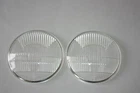 FOR VW KARMANN GHIA TYP 14 SET HELLA HEADLIGHT LENSES SYMMETRIC