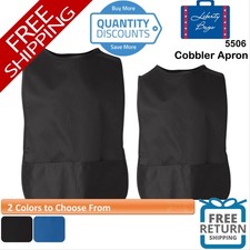    Liberty Bags Cobbler Apron Two pockets heavy twill Blend 28"L waist ties 5506