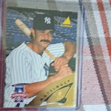Pinnacle Don Mattingly 1995 All-Star FanFest First Base Yankees Card #30/30