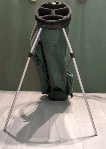 Vintage Ping Karsten 4 Way Divider Green Black White Lightweight Golf Stand Bag - Picture 4 of 11