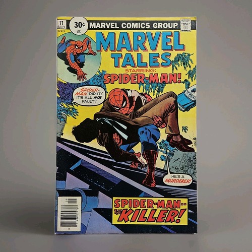 MARVEL TALES #71 Marvel 1976 Fine 6.0 *FREE SHIPPING ON ADDITIONAL COMICS* - Picture 1 of 4