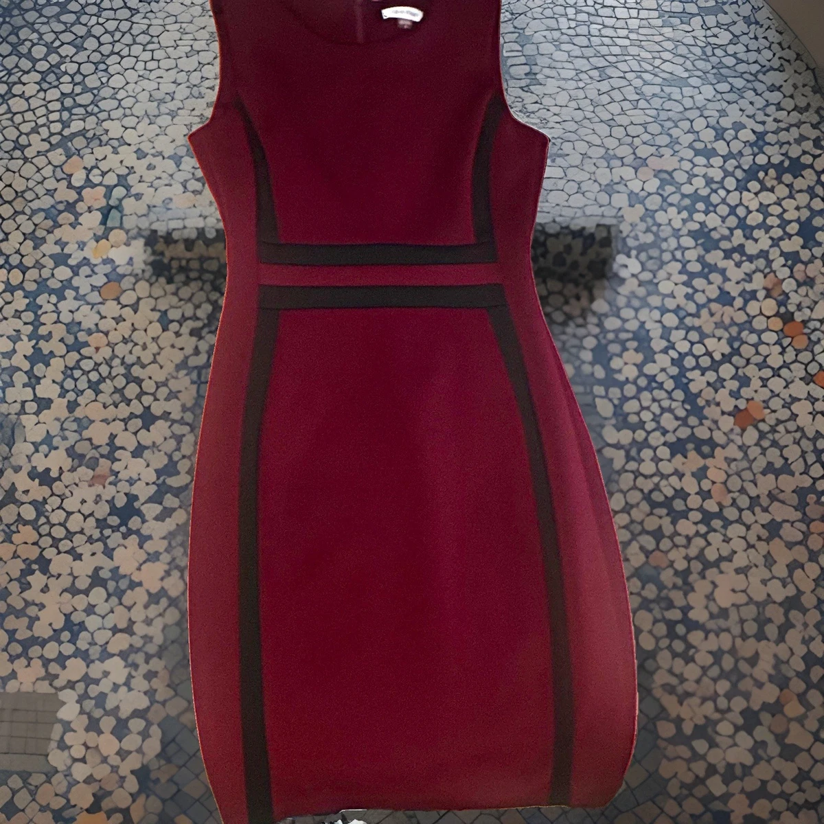 calvin klein red dress with gold zipper Dresses for Women Maxi dress