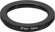 37Mm-30Mm Metal Step down Ring, Camera Lens Filter Adapter Ring Aluminum Filter