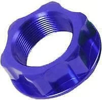 Zeta Steering Stem Nut & Bolt - Blue Motorcycle ATV/UTV Street Bike - Image 2 of 4