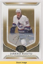 2020-21 Upper Deck SP Signature Edition Legends Gold Jarkko Ruutu #196 READ 8tn