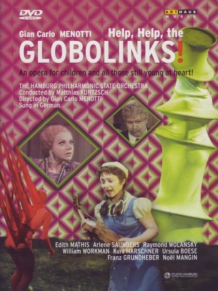 Music Dvd - Gian Carlo Menotti - Help, Help, The Globolinks - Arthaus Musik -D--image
