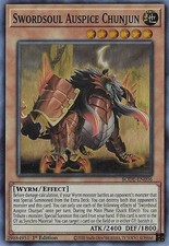Yu-Gi-Oh TCG BODE-DE006 SR Schwertseele Auspice Chunjun Burst of Destiny