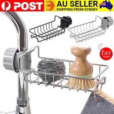 2pcs Drain Rack Holder Kitchen Sink Storage Caddy Sponge Soap Organiser Drainer