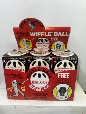 Thurman Munson NY Yankees 1978 Wiffle Ball ''Sports Spectacular'' Display 6 Balls