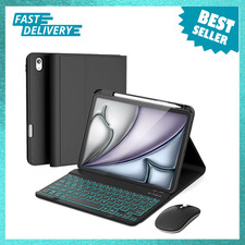 iPad Air 11 Inch Keyboard Case with Magnetic Detachable Keyboard and Wireless