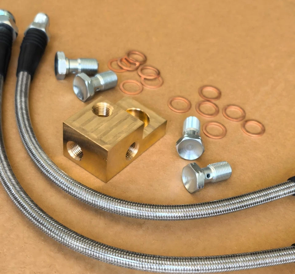 SS Front & Rear Brake Lines Replacement Kit 1995-2005 Mazda Miata NA/NB Foto 2 de 3