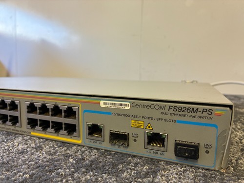 Shipping Free From Japan / Allied Telesis FS926M-PS Fast Ethernet PoE Switch - Picture 3 of 12
