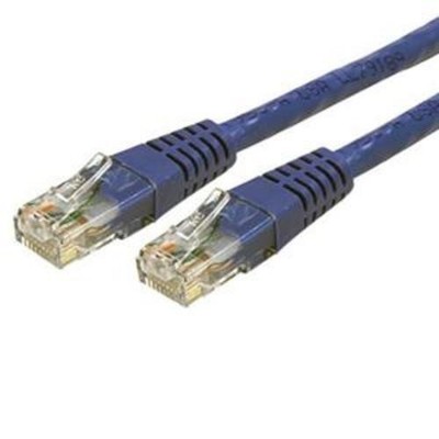 StarTech C6PATCH6BL 6 ft Blue Molded Cat6 UTP Patch Cable - ETL Verified