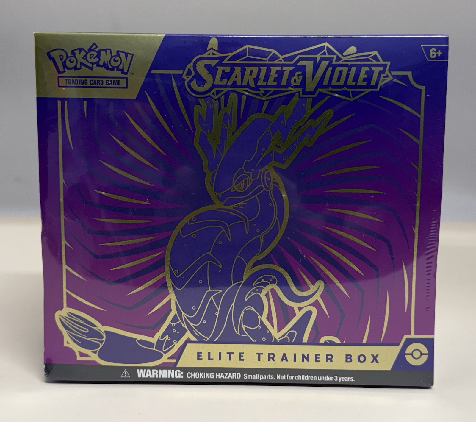 POKEMON SCARLET & VIOLET BASE SET MIRAIDON ELITE TRAINER BOX