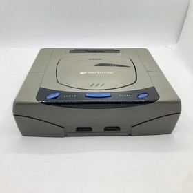 Sega Saturn Console System HST-3210 Gray 2 Controller NTSC-J Japanese Tested