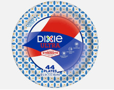 Dixie Ultra Paper Plates, 6 7/8" Plates, 528 Count 12 Packs of 44 Plates DEAL