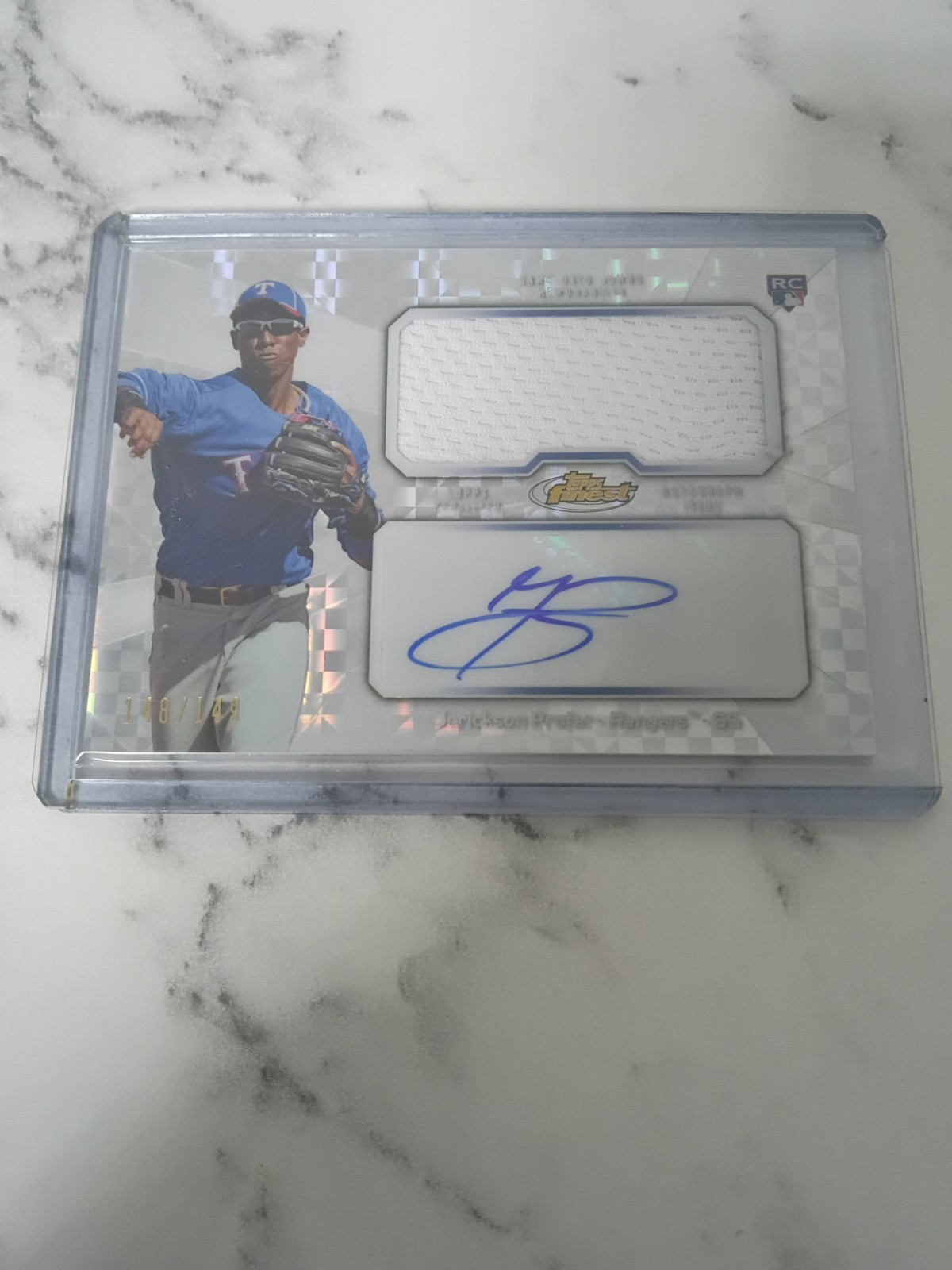 2013 finest xfractor /149 auto jurickson profar 