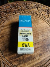 NOS Vintage Sylvania CWA Projector Lamp 750W 120V Blue Top Original Box USA