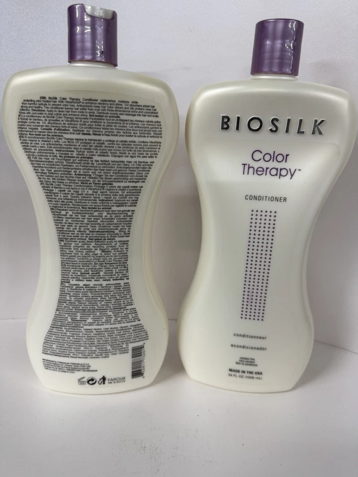 NEW *** BioSilk Color Therapy  Conditioner 34 oz    ( 2 Pack) - Image 3 of 4