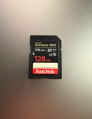SanDisk Extreme PRO 128GB SDXC Speicherkarte (170 MB/s, V30)