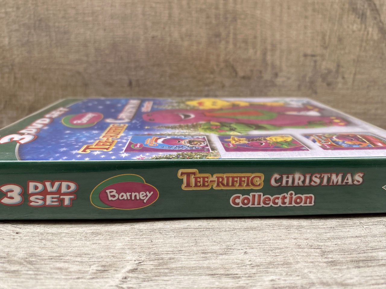 Barney Tee-Riffic Christmas Collection 3 DiscDVD  Box set Night B4 Xmas Star