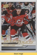 2024 Upper Deck Series 1 Young Guns Speckled Rainbow Foil Graeme Clarke READ a8r
