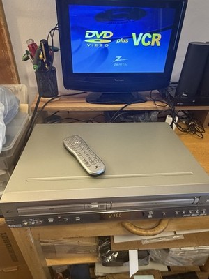 Zenith XBV342 DVD VCR VHS MP3 Combo w/ Universal Remote ~VIDEO~