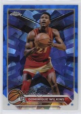 2023-24 Topps Chrome Sapphire Edition Dominique Wilkins #166 HOF 16wc