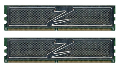 ARBEITSSPEICHER OCZ 4GB 2x2GB DDR2 PC2-8500 1066MHz OCZ2P10664GK Non-ECC - Bild 1 von 2