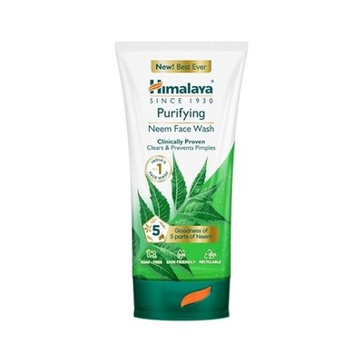 Himalaya Purifying Neem Face Wash | Normale bis fettige Haut Deep Clean GlowPlus
