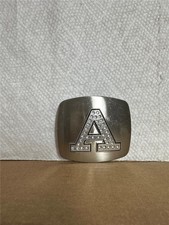 Vintage Blinged "A" Initial Belt Buckle with Stones
