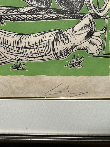 Salvador Dali Lithograph "Pantagruel’s Comical Dreams" 1973 Signed ED 100/250 - Picture 10 of 10