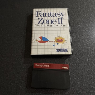 Fantasy Zone II 2 Sega Master System PAL Retro Boxed Vintage Classic Game