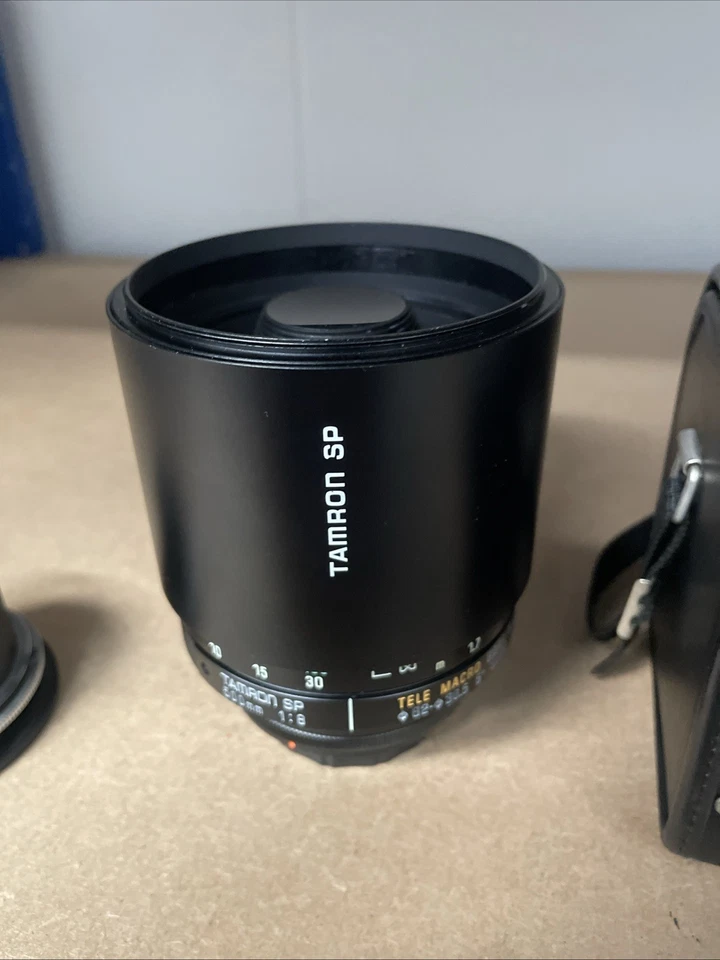 Tamron 55BB SP 500mm f/8 TELE MACRO BBAR MC for Canon FD Mount With Case - Image 2 of 4