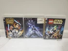 Sony PS3 Lot Game Star Wars Clone Wars Republic Heroes Force Unleashed Lego Saga