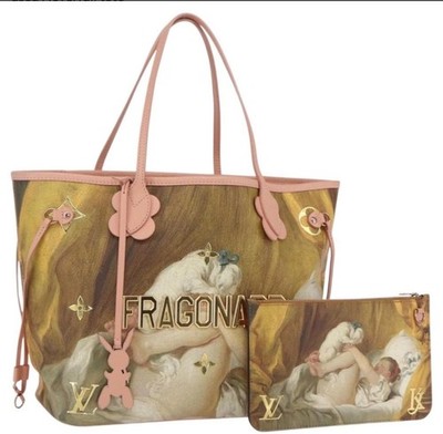 Louis Vuitton Masters x jeff koons Fragonard Bag
