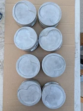 JE 610D SBC 400 Forged Pistons Small Block Chevy set of 8