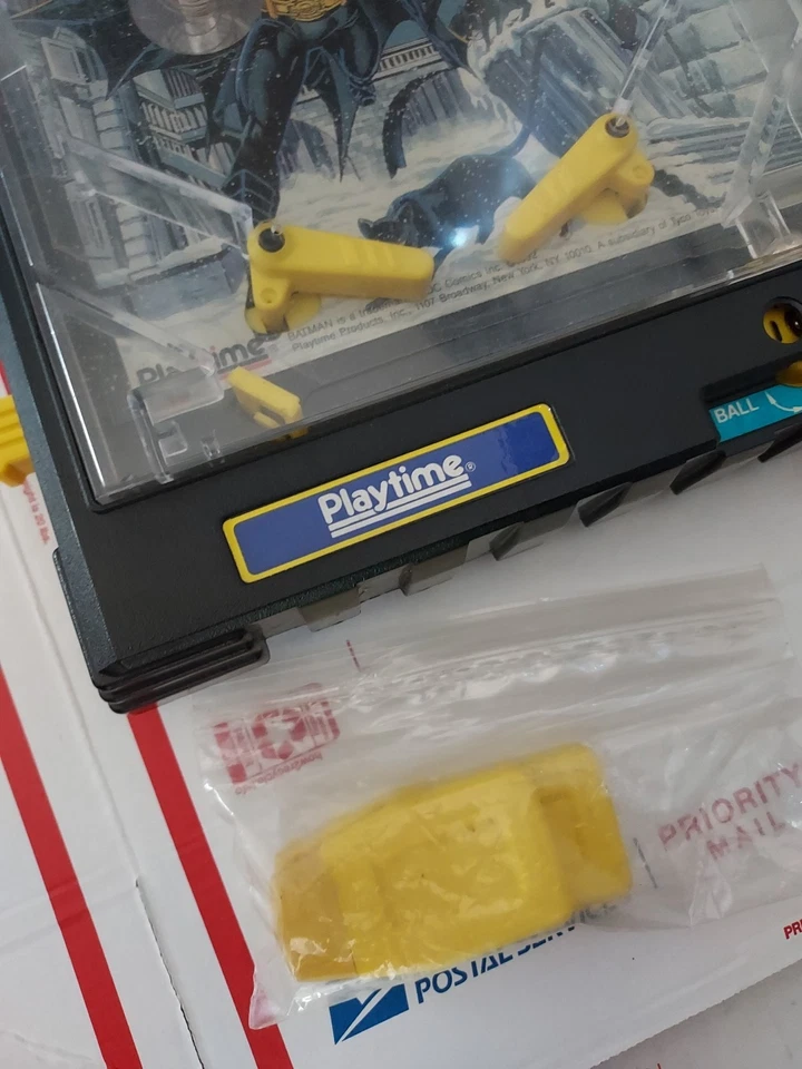 1988 Playtime Batman Animated Series Electronic Pinball For Parts Only - T6#200 - Image 2 of 4