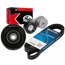 DAYCO 7PK2215 Keilrippenriemen + GATES Rollen Satz für NISSAN PATHFINDER R51 4.0