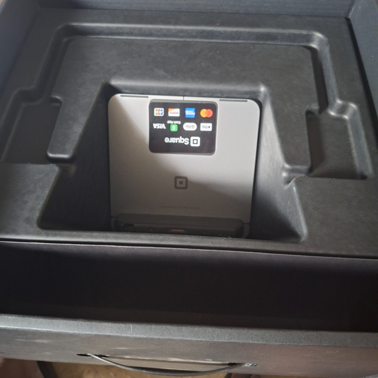 как выглядит Square Register POS System - Black A-SKU-0665 фото